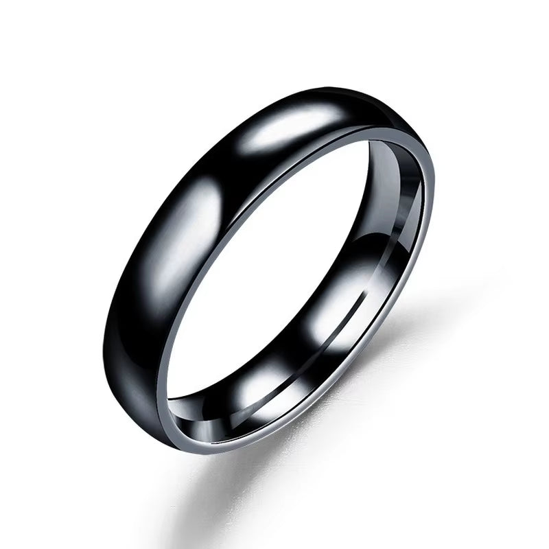Stainless Steel Wedding Band for Couples