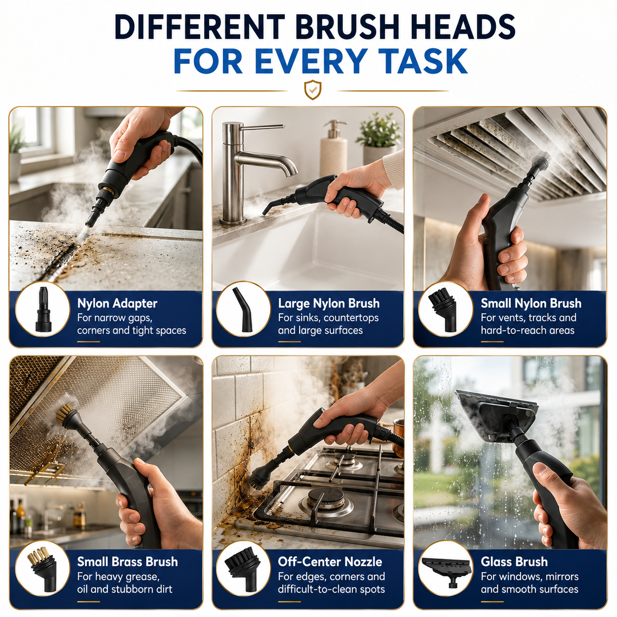 SteamForce™ Pro High-Pressure Handheld Steam Cleaner