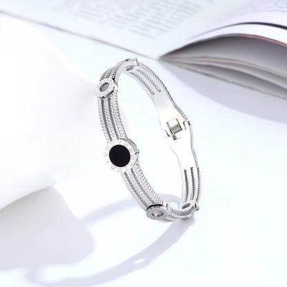 Timeless Roman Numeral Bangle