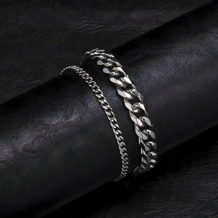 Silver chain bracelets with sleek, minimal design for everyday wear