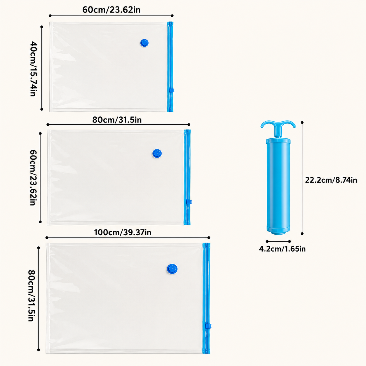 VacuStore™ Vacuum Storage Bags