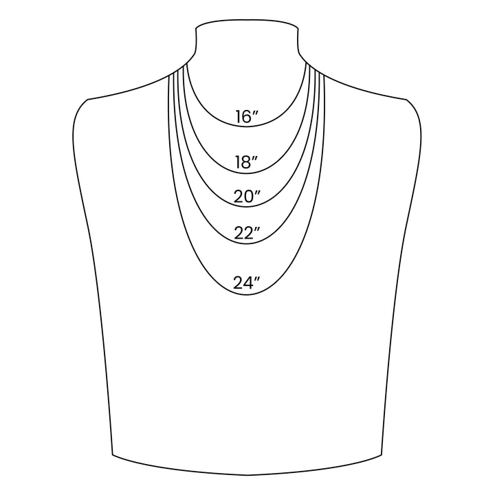 18K Gold PVD Stainless Steel Herringbone Chain Necklace / CHN9771