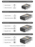 Extra-Large Capacity Underbed Clothing Storage Bag Quilt Blanket Storage Bag Foldable Pants Coat Storage Bag Wardrobe Organizer