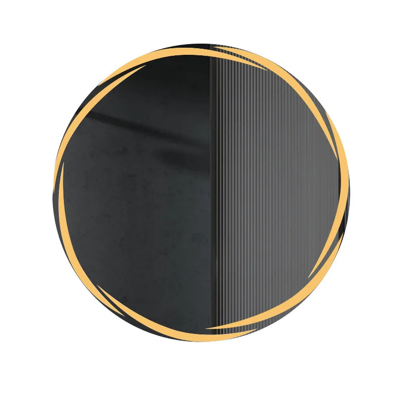 Bathroom Mirror, 60Cm Circular Smart LED Mirror, anti Fog Backlit Circular Mirror, Modern Bedroom Vanity Mirror, Bathroom Mirror