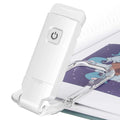 Mini Light Reading Clip Light LED Small Night Light USB Charging Adjustable Brightness Eye Protection Portable