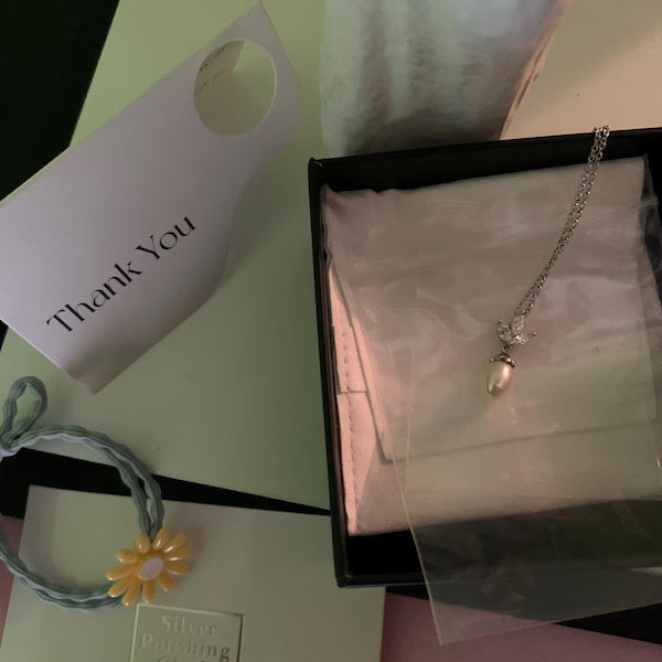 Eternal Pearl & Diamond Necklace